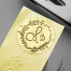 Embossed Self-Adhesive Stickers (250 Stickers)