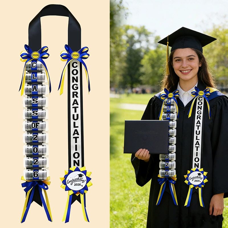 Handmade DIY Decorative Ribbon Streamers — Perfect for Graduation, Birthdays, and Festive Celebrations