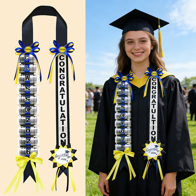 Handmade DIY Decorative Ribbon Streamers — Perfect for Graduation, Birthdays, and Festive Celebrations