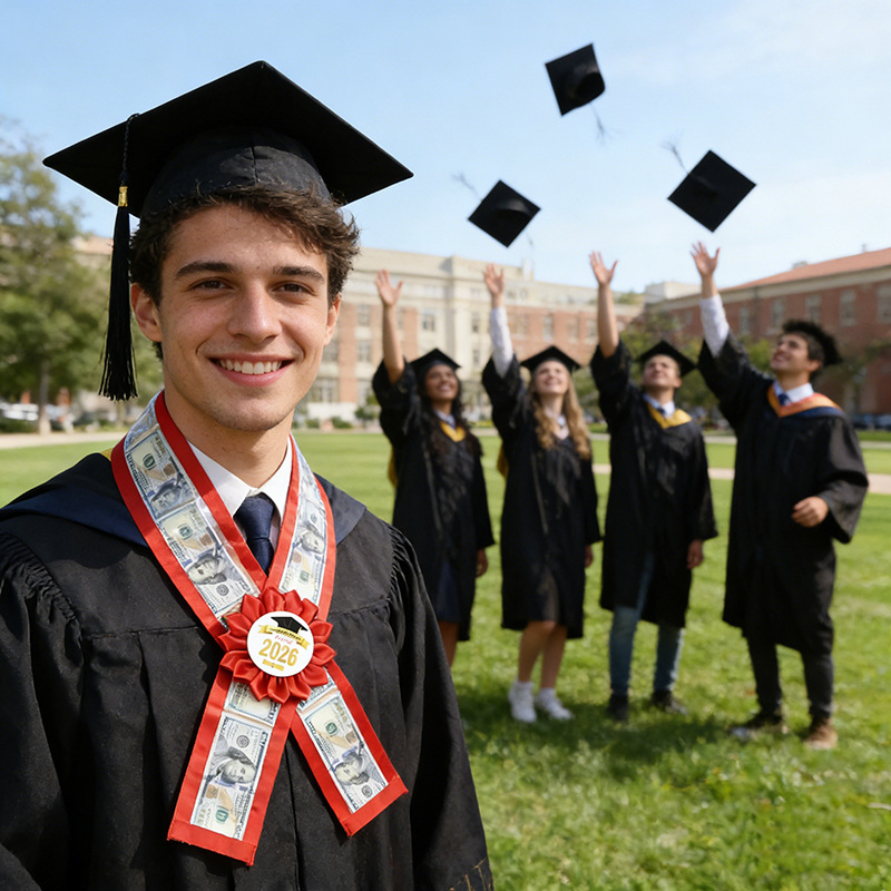 Handmade DIY Decorative Ribbon Streamers — Perfect for Graduation, Birthdays, and Festive Celebrations